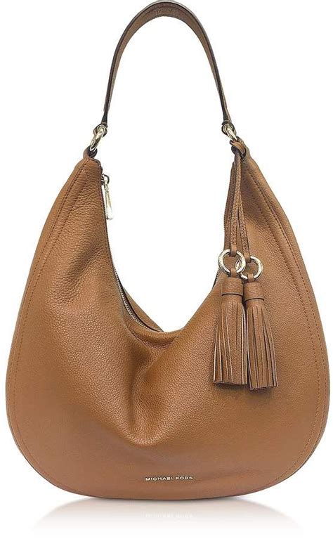 michael kors lydia acorn pebble|Michael Kors Lydia Large Shoulder Bag .